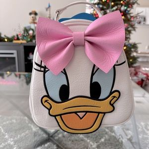 Loungefly Donald and Daisy Duck Reversible Mini Backpack